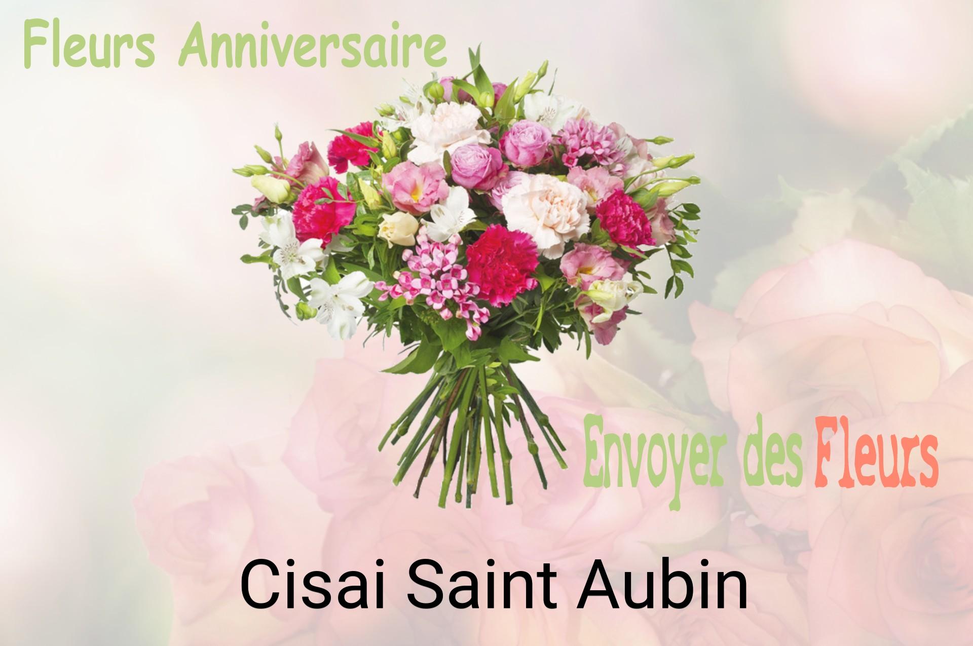 Bouquet de fleurs d’anniversaire livré à Cisai-Saint-Aubin