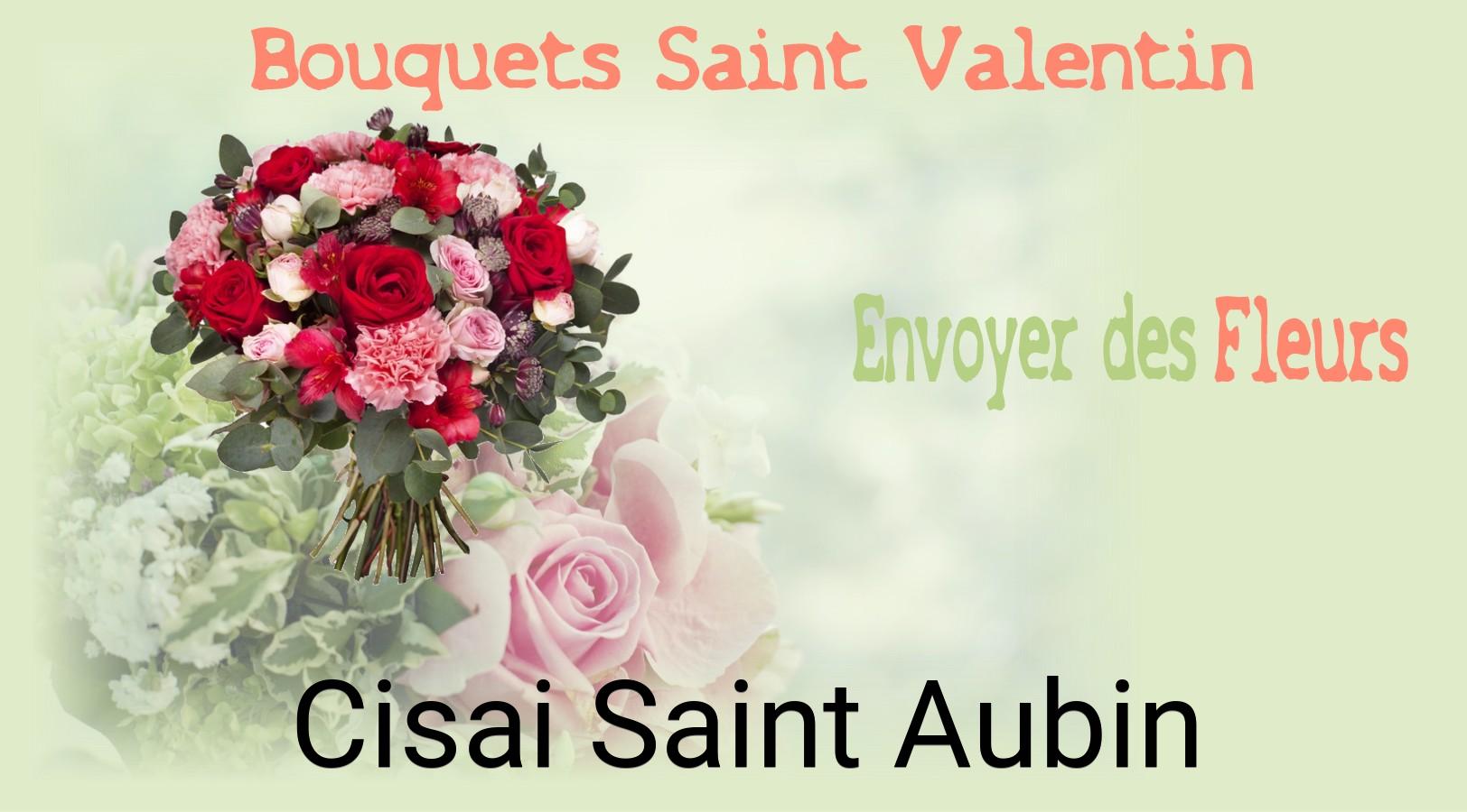 Roses de Saint-Valentin livrées à Cisai-Saint-Aubin
